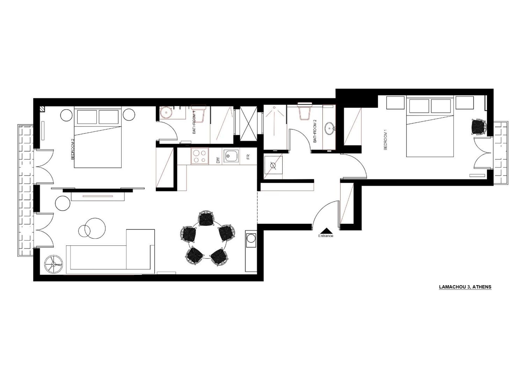 Unique 2 Bedrooms Apartment, Steps To Plaka And City Center Афины Экстерьер фото